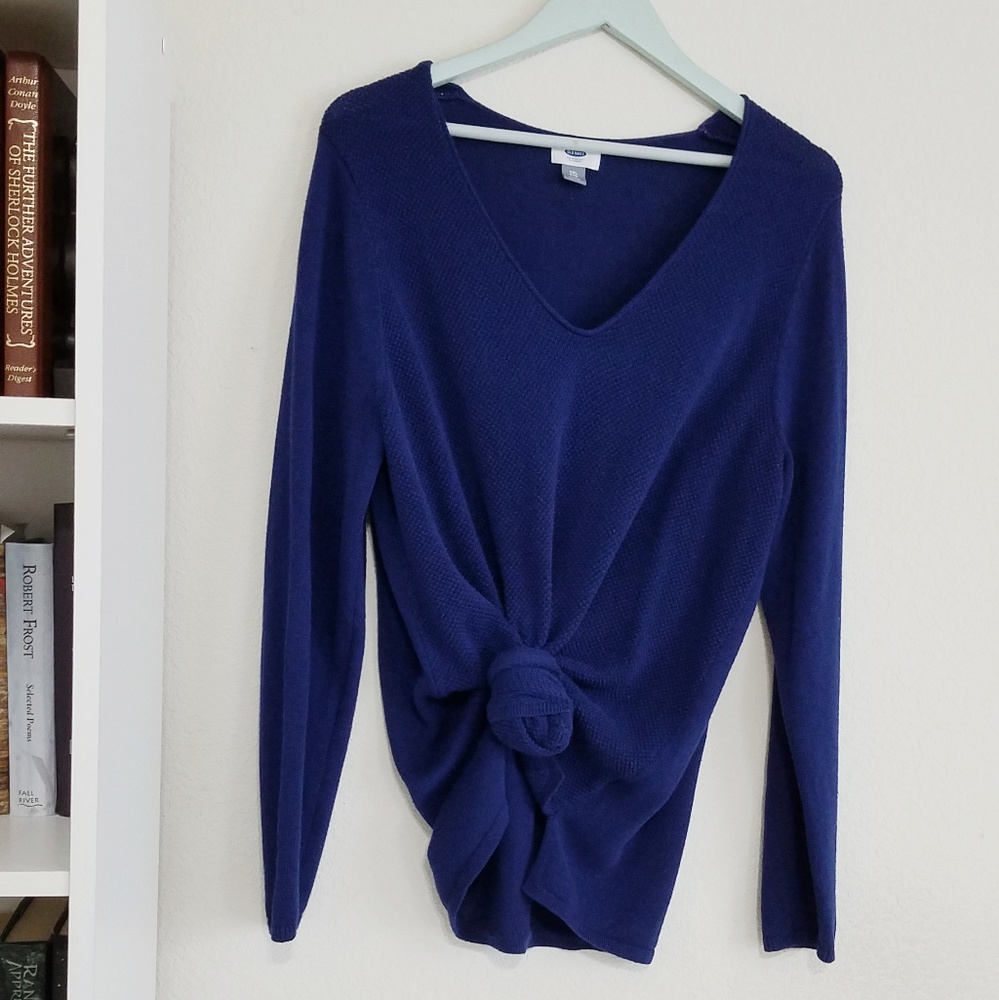 Cobalt Blue Oversized Sweater